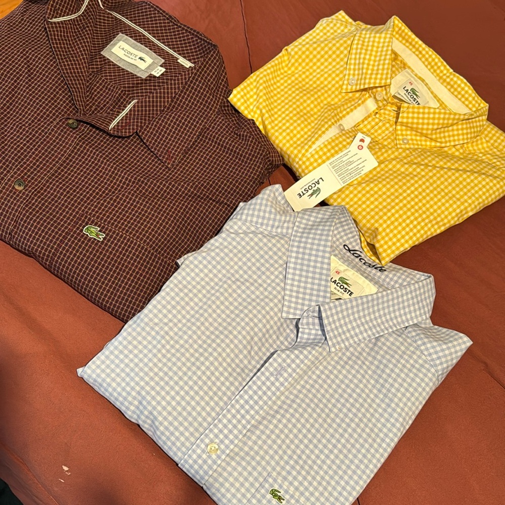 Lacoste men shirts